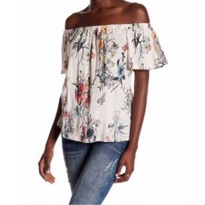 Rebecca Taylor Off the Shoulder Top.